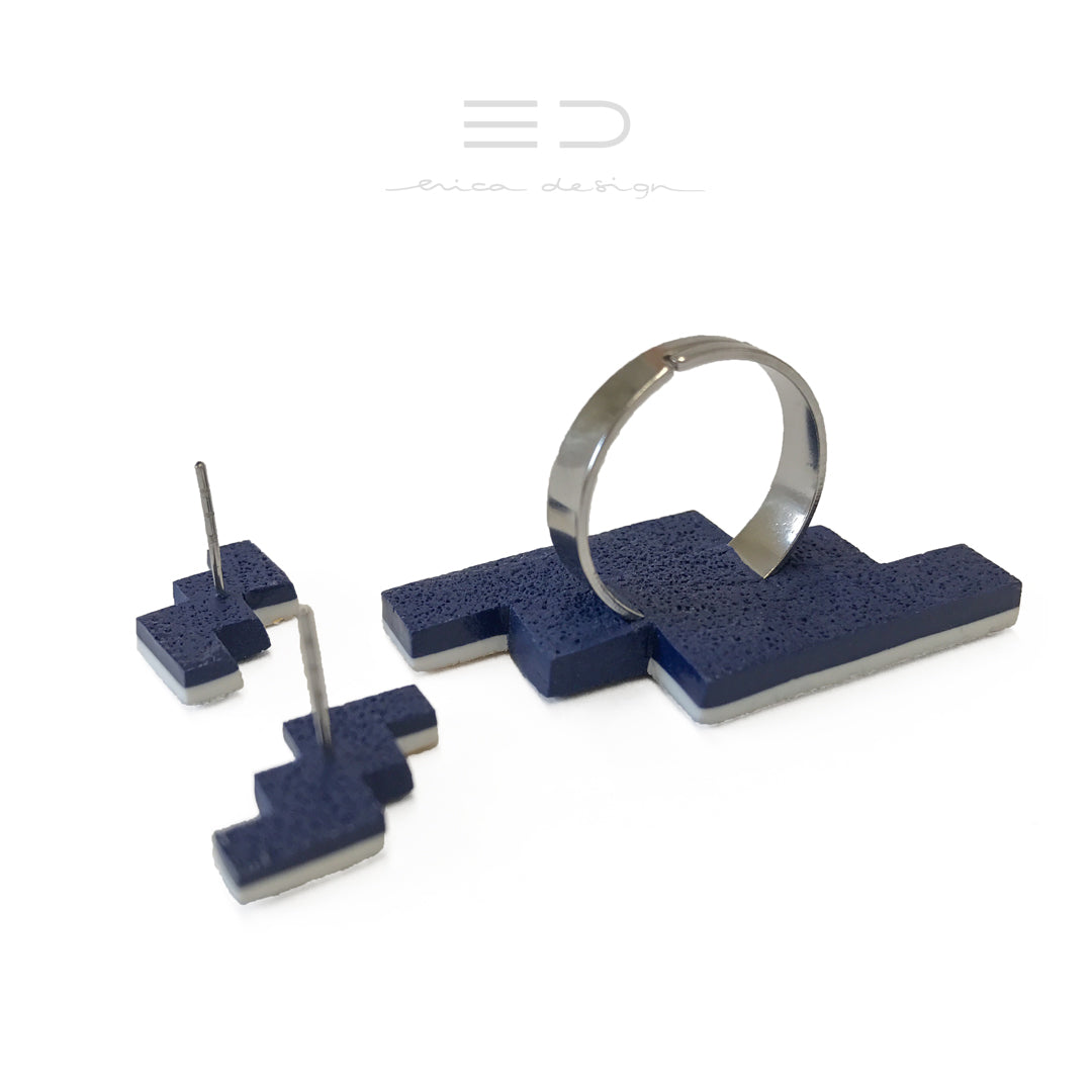 summertime | gold - navy blue - silver