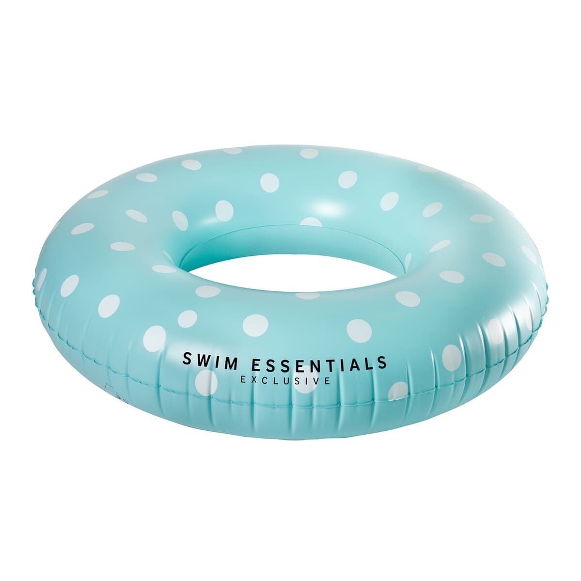 Swim Essentials Napihljiv plavalni obroč 90cm, Blue with dots - PUFFI