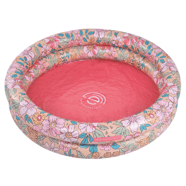 Swim Essentials Otroški bazen 100cm, Pink Blossom - PUFFI