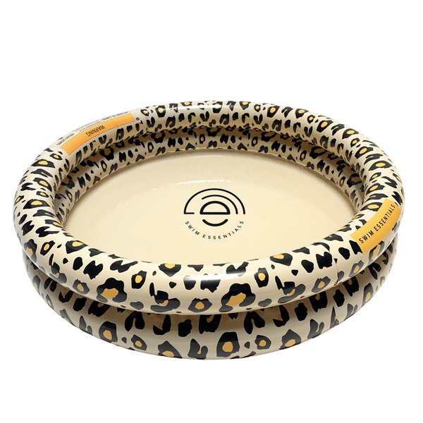 Swim Essentials Otroški bazen 60cm, Leopard Beige - PUFFI