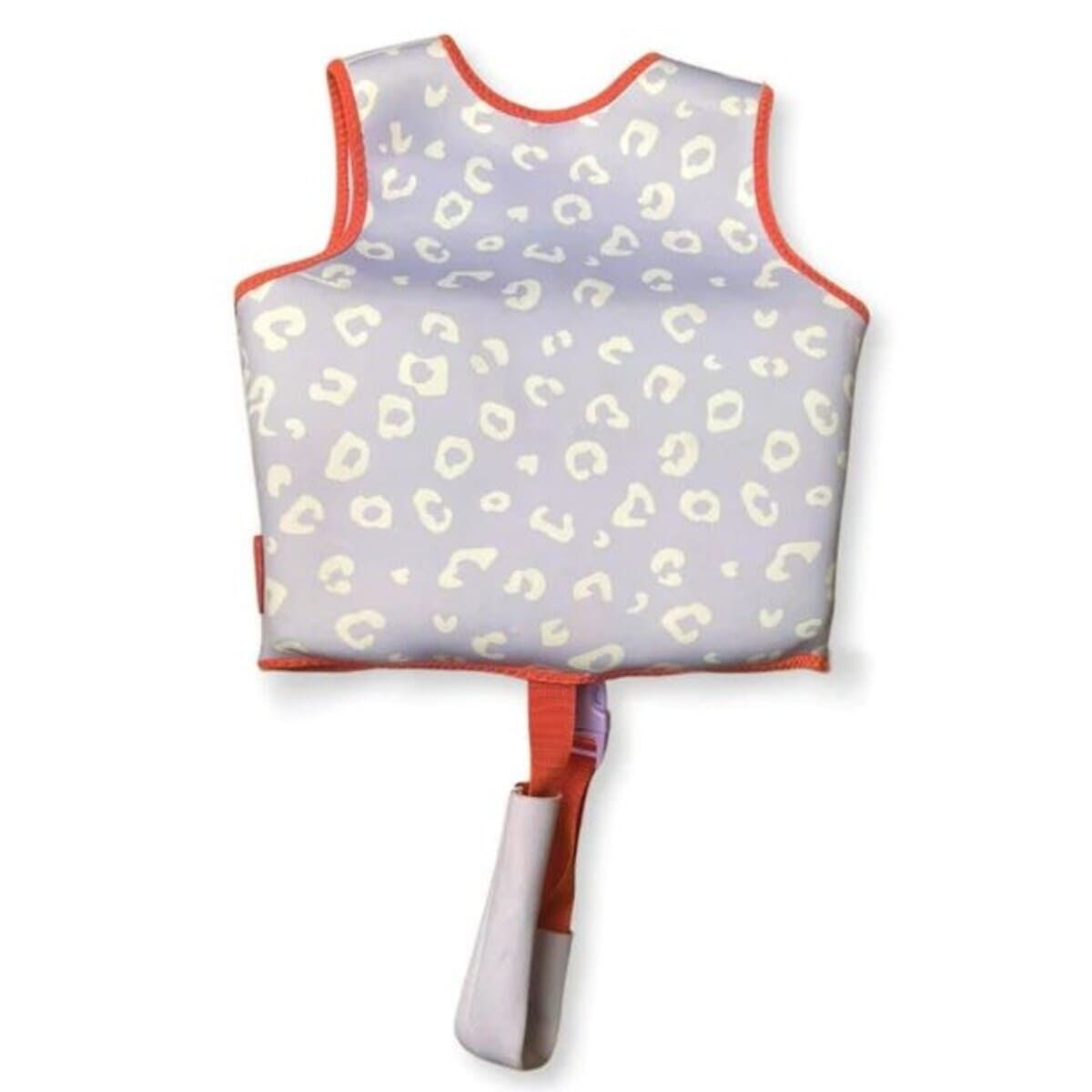 Swim Essentials Otroški plavalni jopič za učenje plavanja, Lilac Panther Print - PUFFI