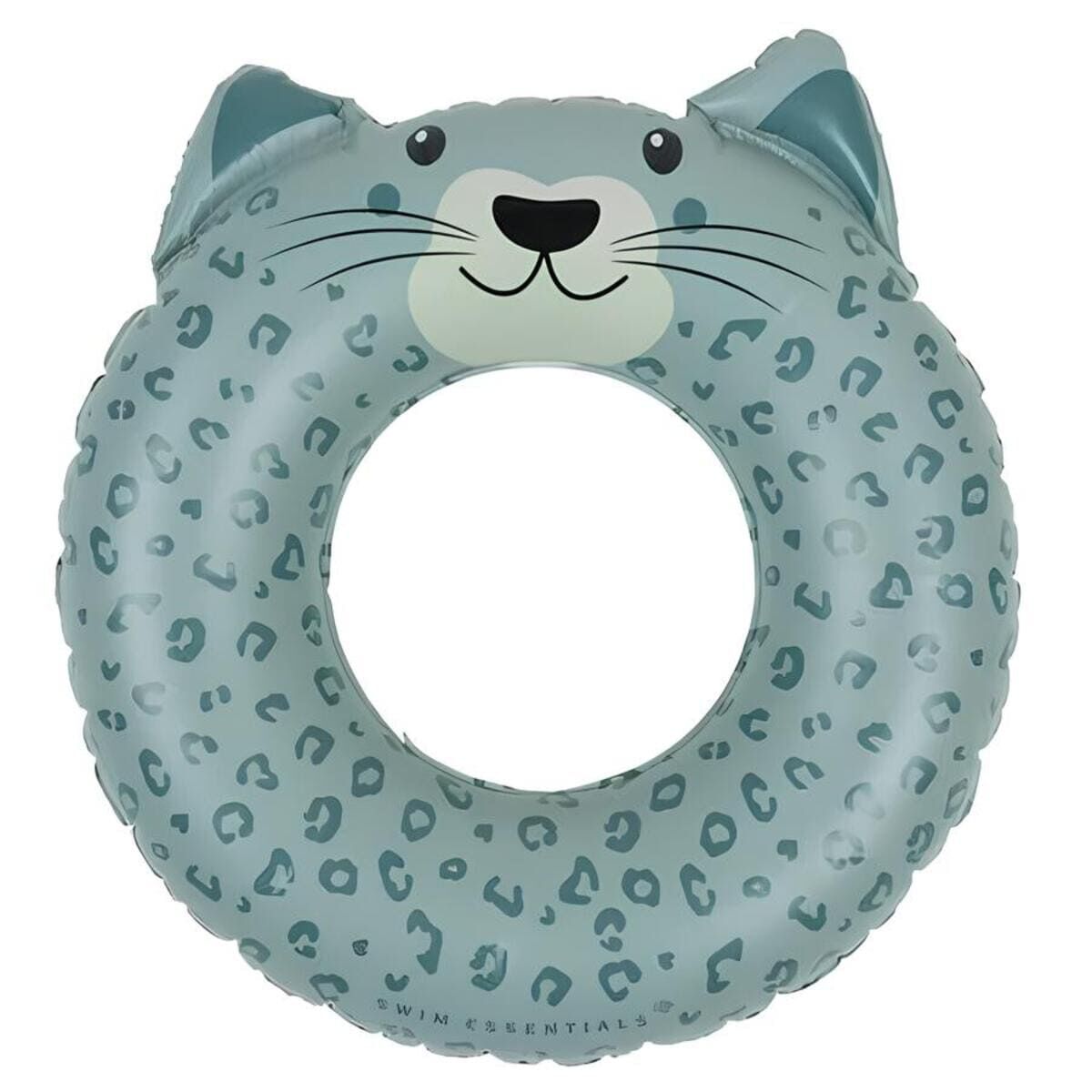 Swim Essentials Otroški plavalni obroč 55cm, Green Panterprint - PUFFI