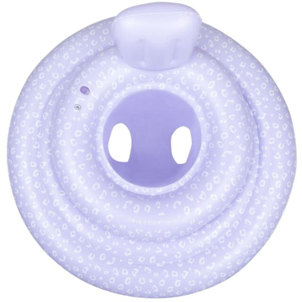 Swim Essentials Otroški plavalni obroč s hlačkami, Lilac Panther Print - PUFFI