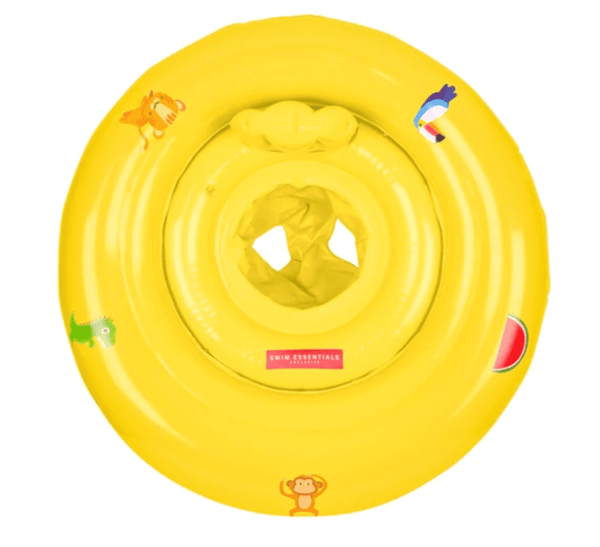 Swim Essentials Otroški plavalni obroč s hlačkami, Yellow - PUFFI