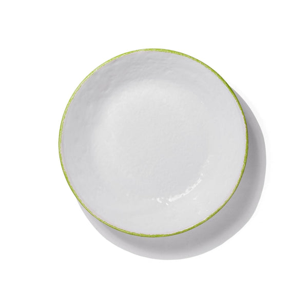 DEEP PLATE - LIME - MEMENTO TABLE MOON