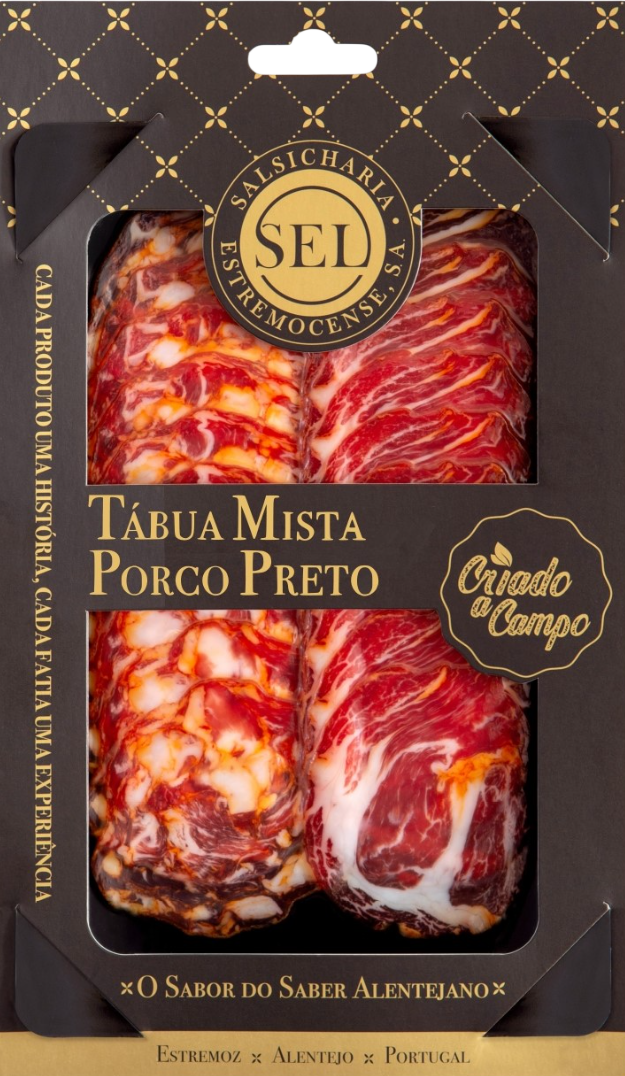 Mixed Board (Cachaço + Painho) of Sliced Black Pork