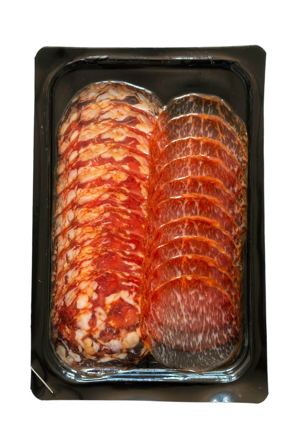 Mixed Board (Loin Sausage + Painho) of Sliced Black Pork