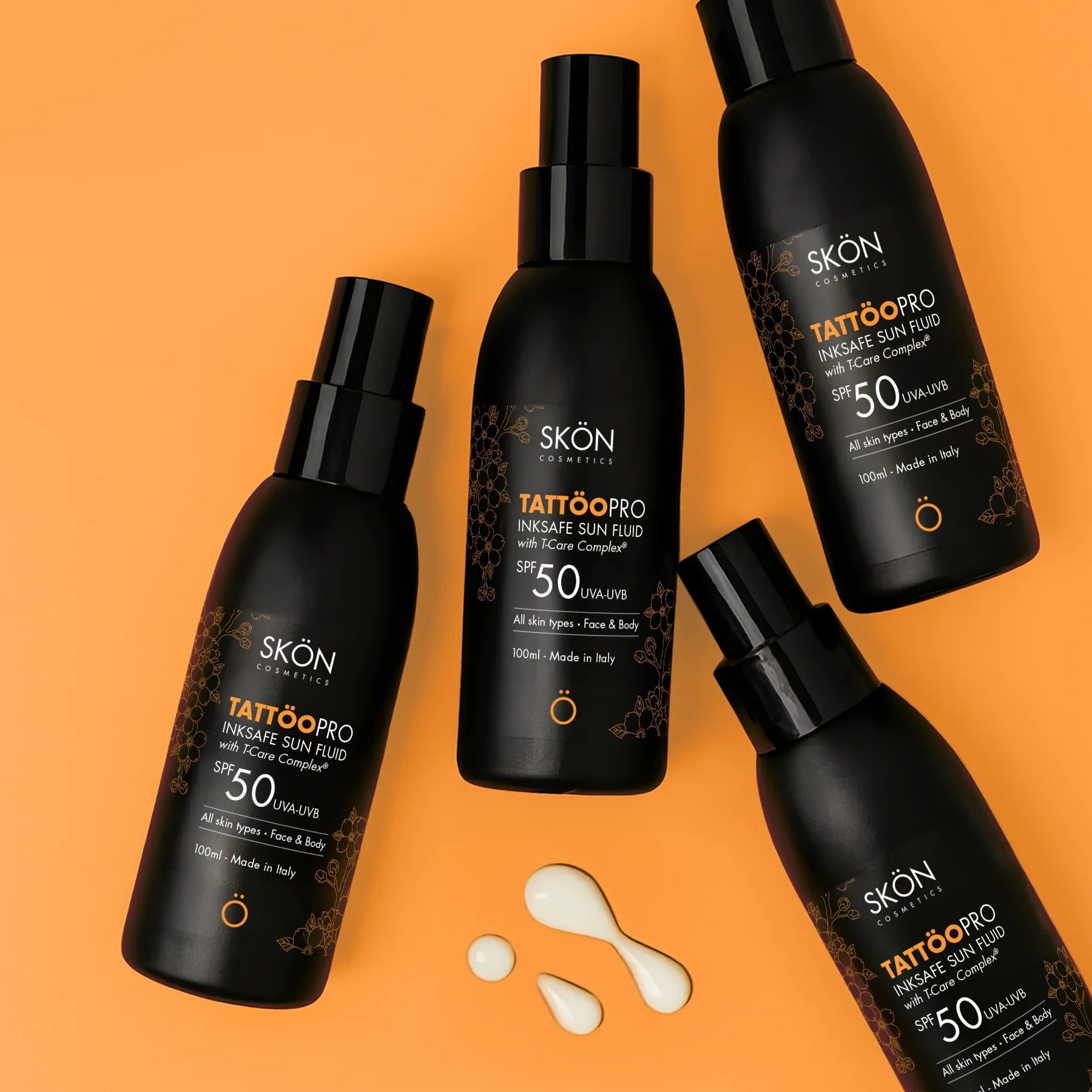 Fluid with high sun protection SPF50