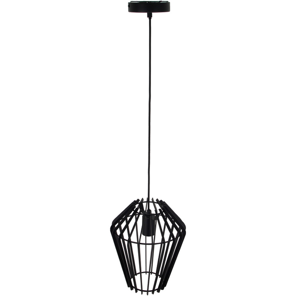 Deze zwarte hanglamp Tavola voegt een moderne touch toe aan je interieur. Perfect voor boven de eettafel of in de woonkamer.