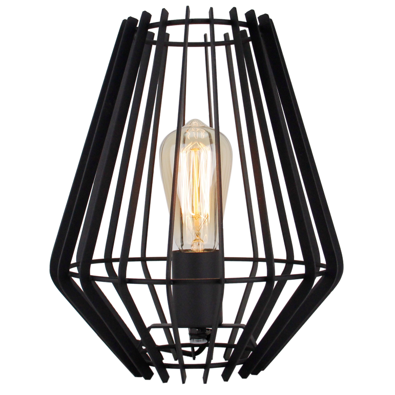 De zwarte Tavola tafellamp voegt een industrieel accent toe aan je interieur. Perfect voor een sfeervolle ambiance.