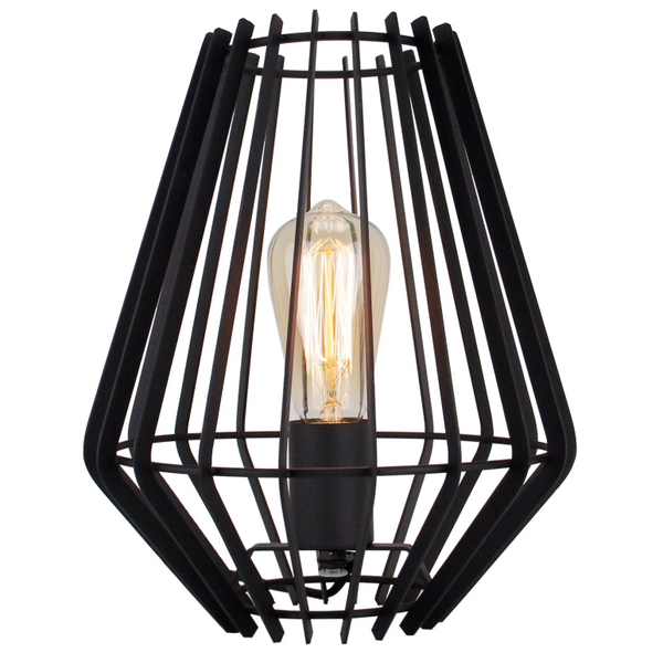 De zwarte Tavola tafellamp voegt een industrieel accent toe aan je interieur. Perfect voor een sfeervolle ambiance.