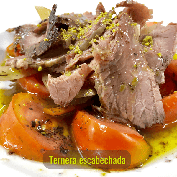 Ternera escabechada asada a baja temperatura 700 g