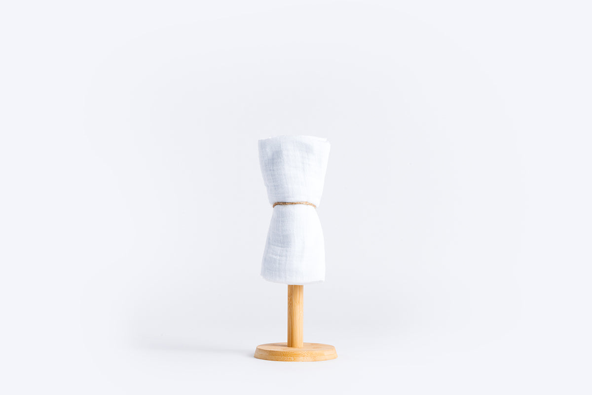 Children's Premium Muslin Tetra Diaper 65x65cm - White