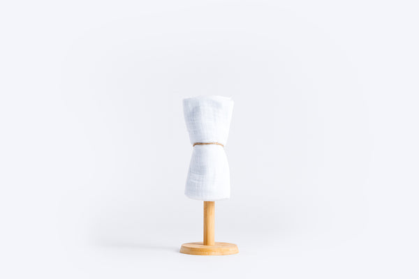 Children's Premium Muslin Tetra Diaper 65x65cm - White