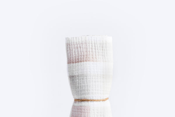 Children's Premium Muslin Tetra Diaper 65x65cm - Checked
