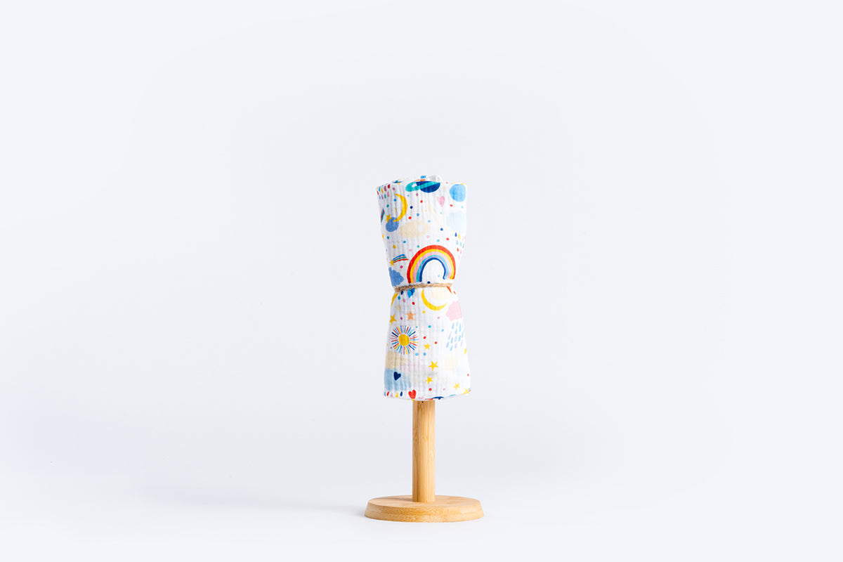 Children's Premium Muslin Tetra Diaper 65x65cm - Playful Universe