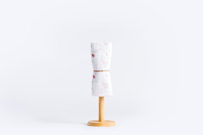 Children's Premium Muslin Tetra Diaper 65x65cm - Pink Stars