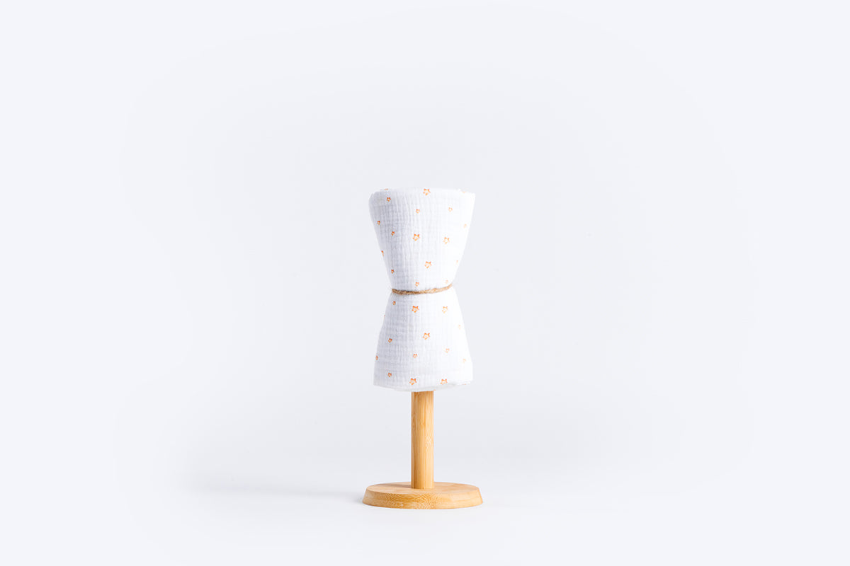 Dječja tetra pelena muslin premium 65x65cm - Zlatne zvjezdice
