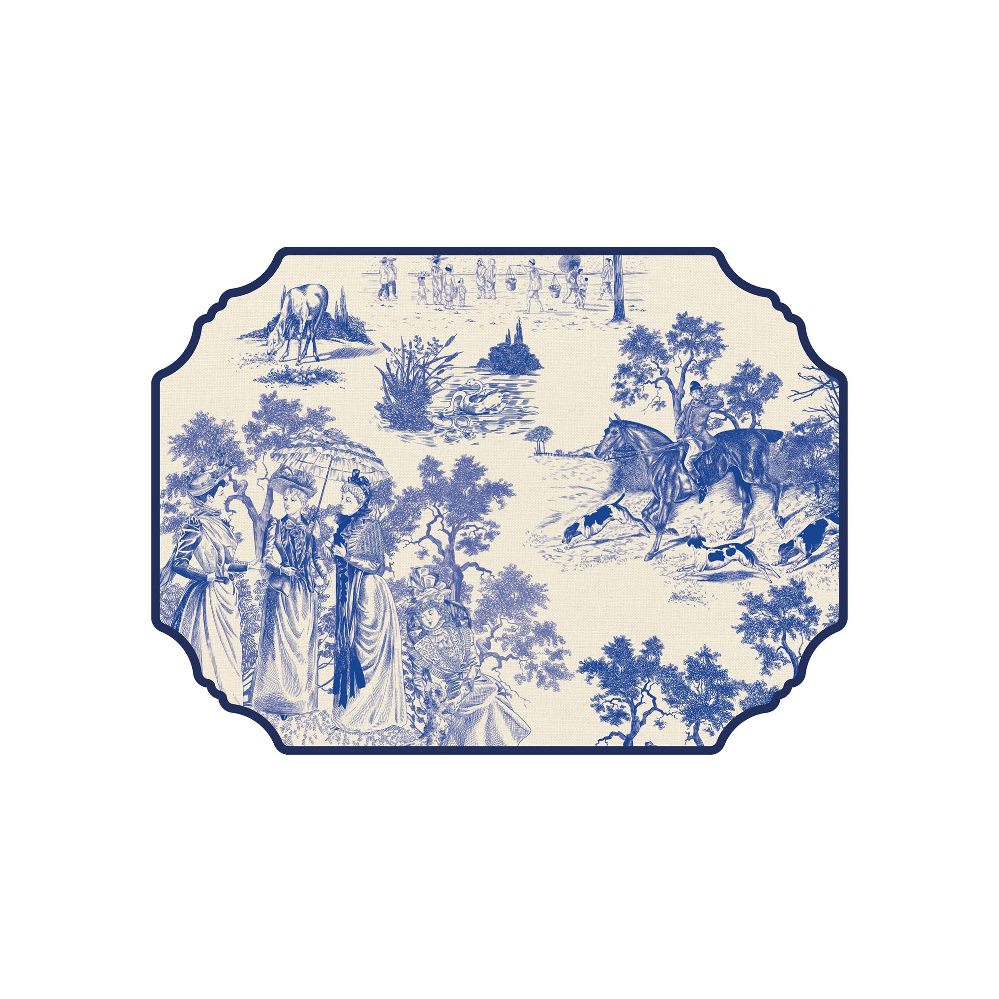 Sottopiatto Toile de Jouy