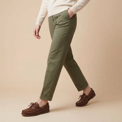 La Nina | Gladde leren boot loafers in cognac kleur