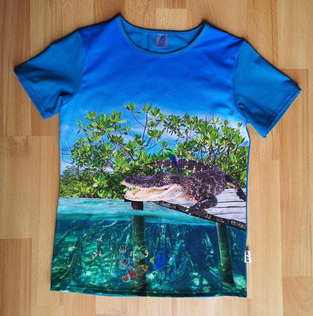 Boys' T-shirt Crocodile IKAB