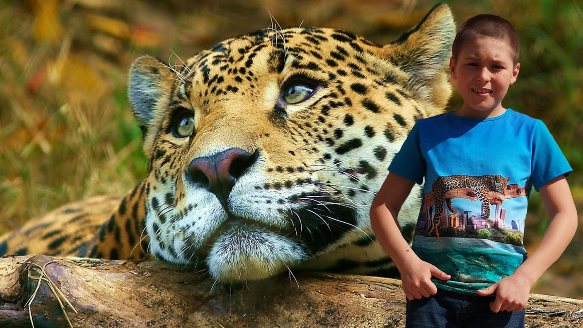 Chlapecké tričko Leopard IKAB