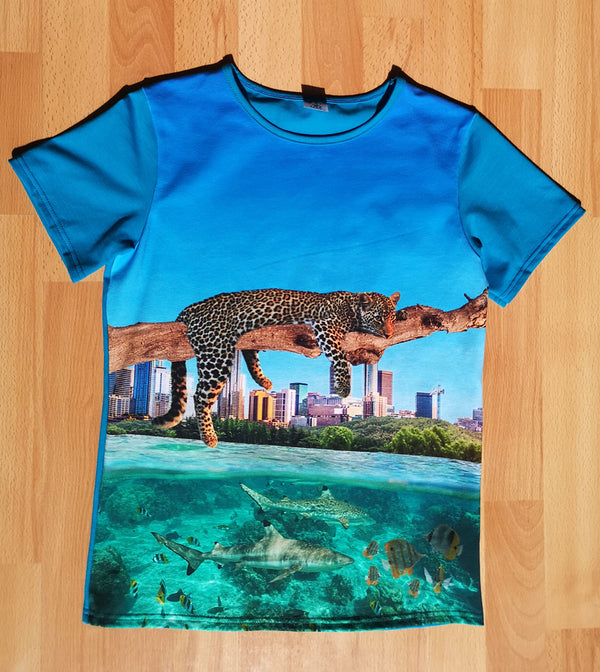 Chlapecké tričko Leopard IKAB