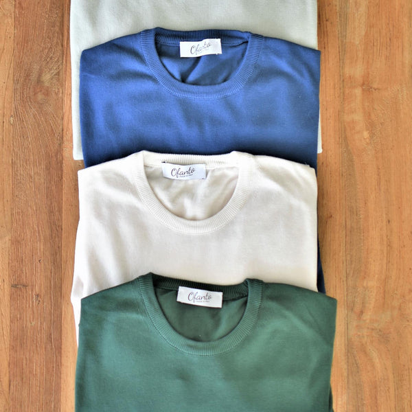 The Italian Pullover - White