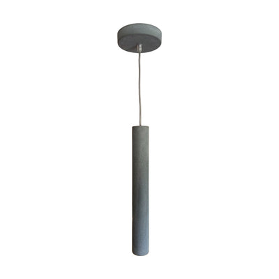 De grijze Tubo hanglamp voegt een industrieel accent toe aan je interieur.