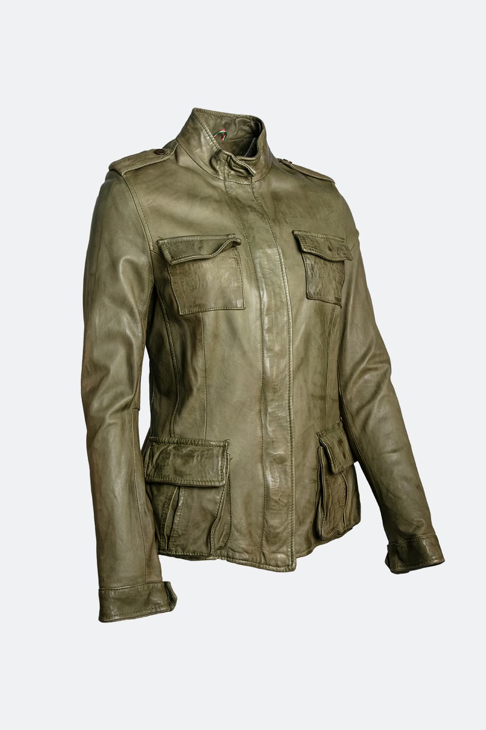 Tushna Vintage giacca donna 100% vera pelle Made in Italy - Barone Firenze