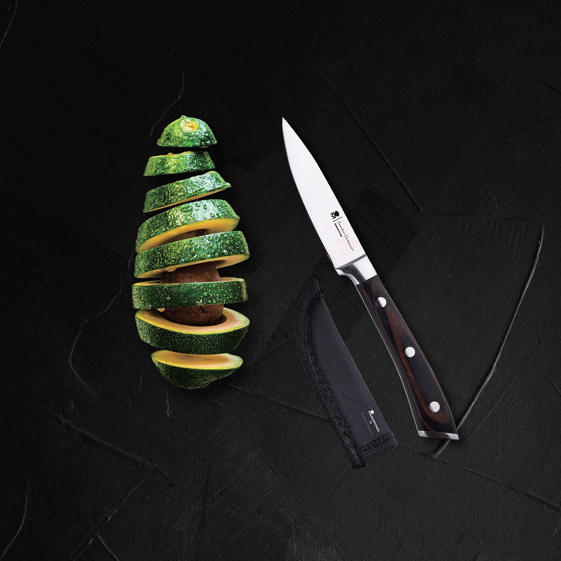 MASTERPRO - SET COLTELLI DA CUCINA IN ACCIAIO INOX CON DOPPIA FORGIATURA - CARLO CRACCO