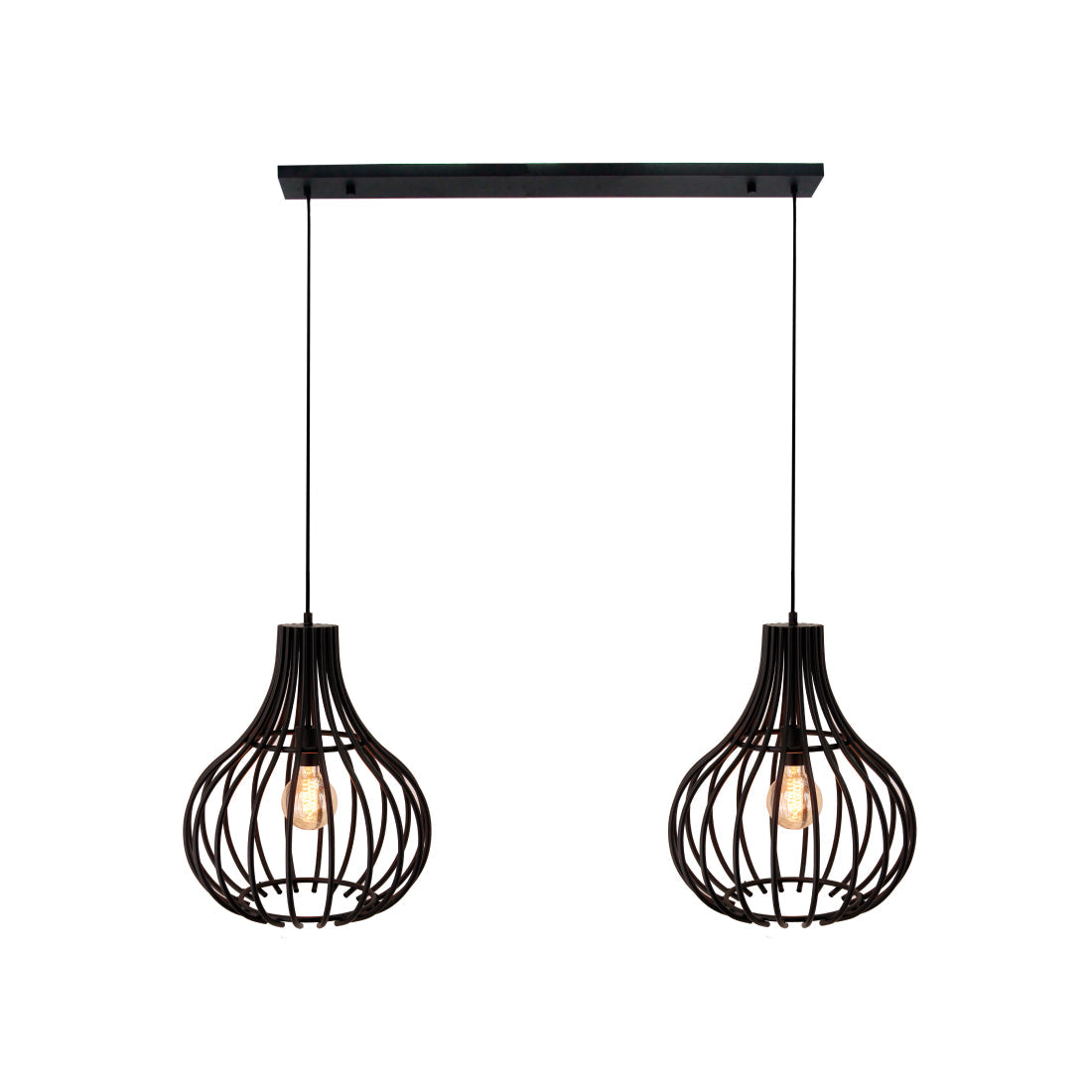 Various Cipole Pendelleuchte in Schwarz – stilvolles Design für moderne Wohnräume.