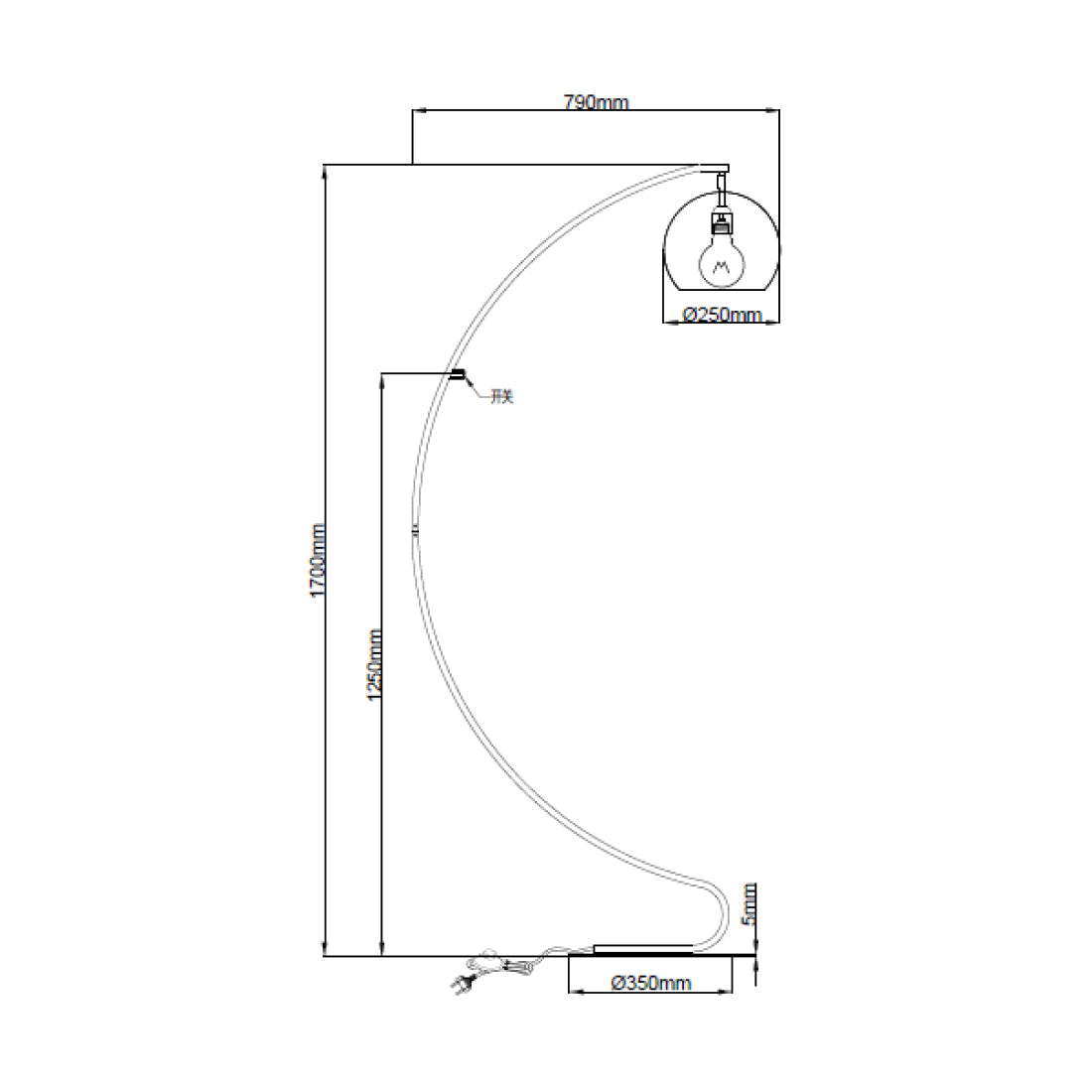 Trendige Innenbeleuchtung mit der Various Sfera Stehlampe – Moderne Stehlampe mit zeitlosem Charme.