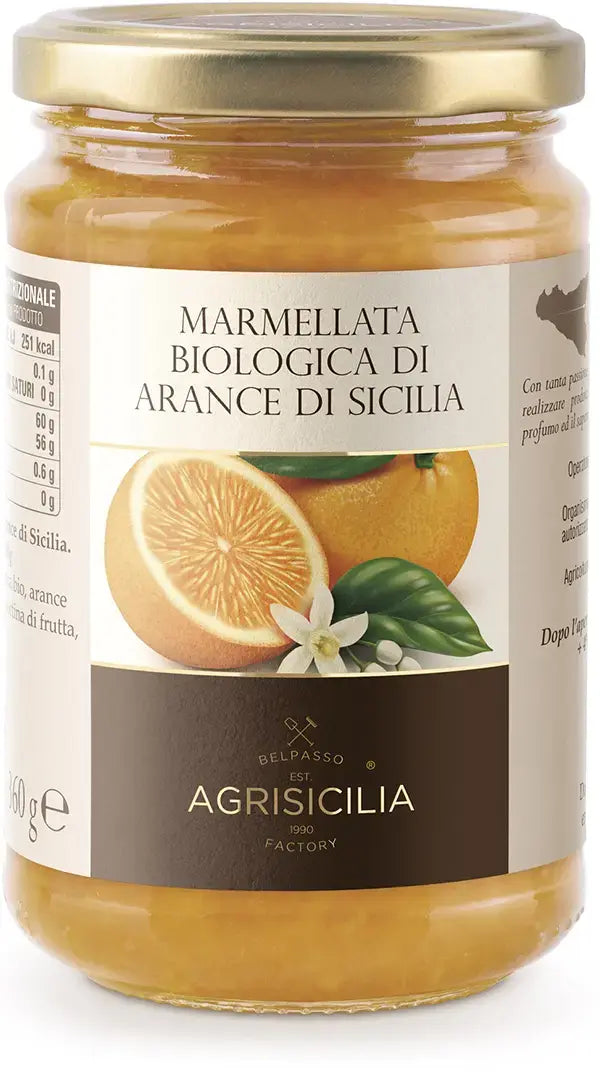 Marmellata Biologica di Arance di Sicilia