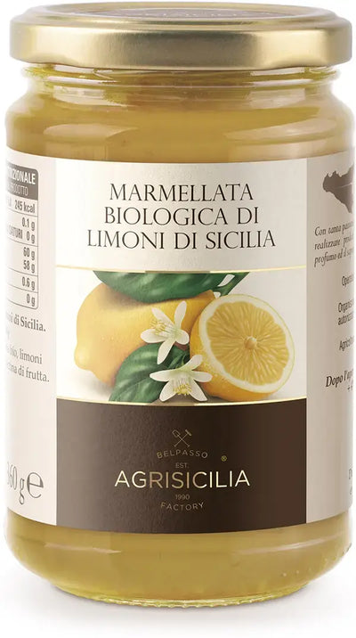 Marmellata di Limoni di Sicilia Biologica