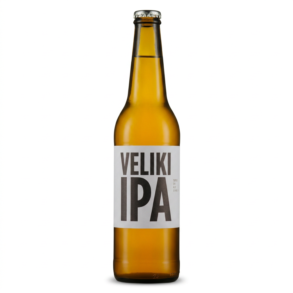 Veliki IPA na kvadratnem belem ozadju