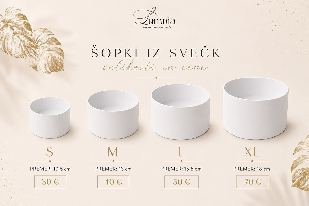 Kytica sviečok - Ružová