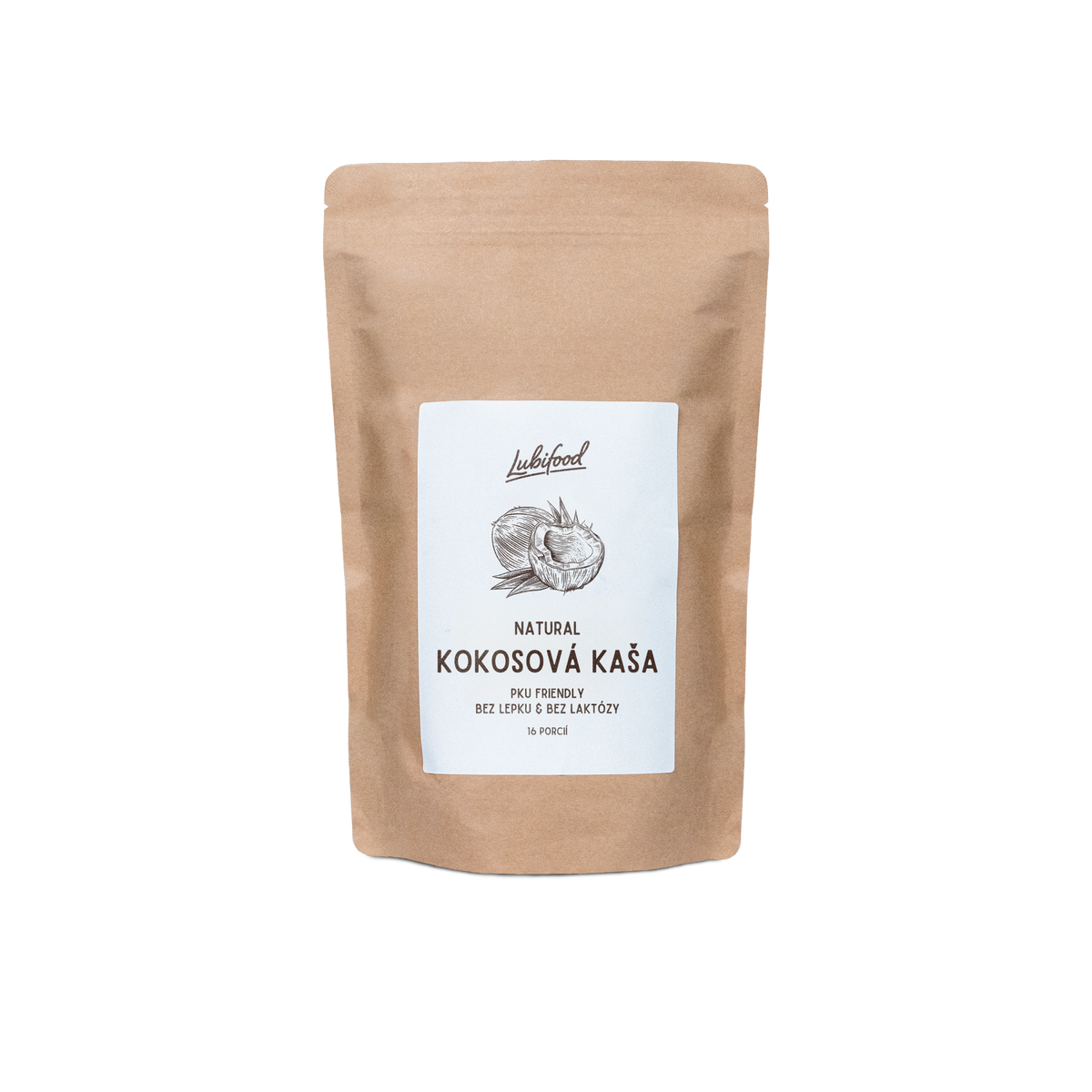 Natural Coconut Porridge - 500 g