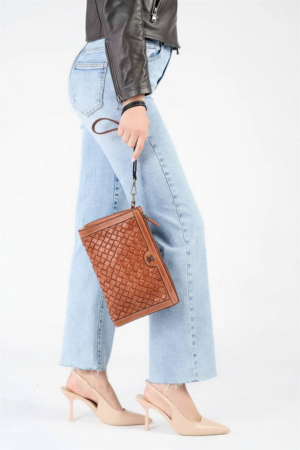 Venere Intreccio borsa 100% vera pelle Made in Italy - Barone Firenze