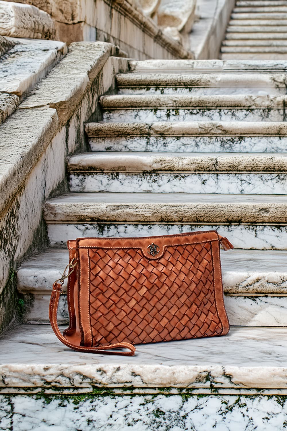 Venere Intreccio borsa 100% vera pelle Made in Italy - Barone Firenze