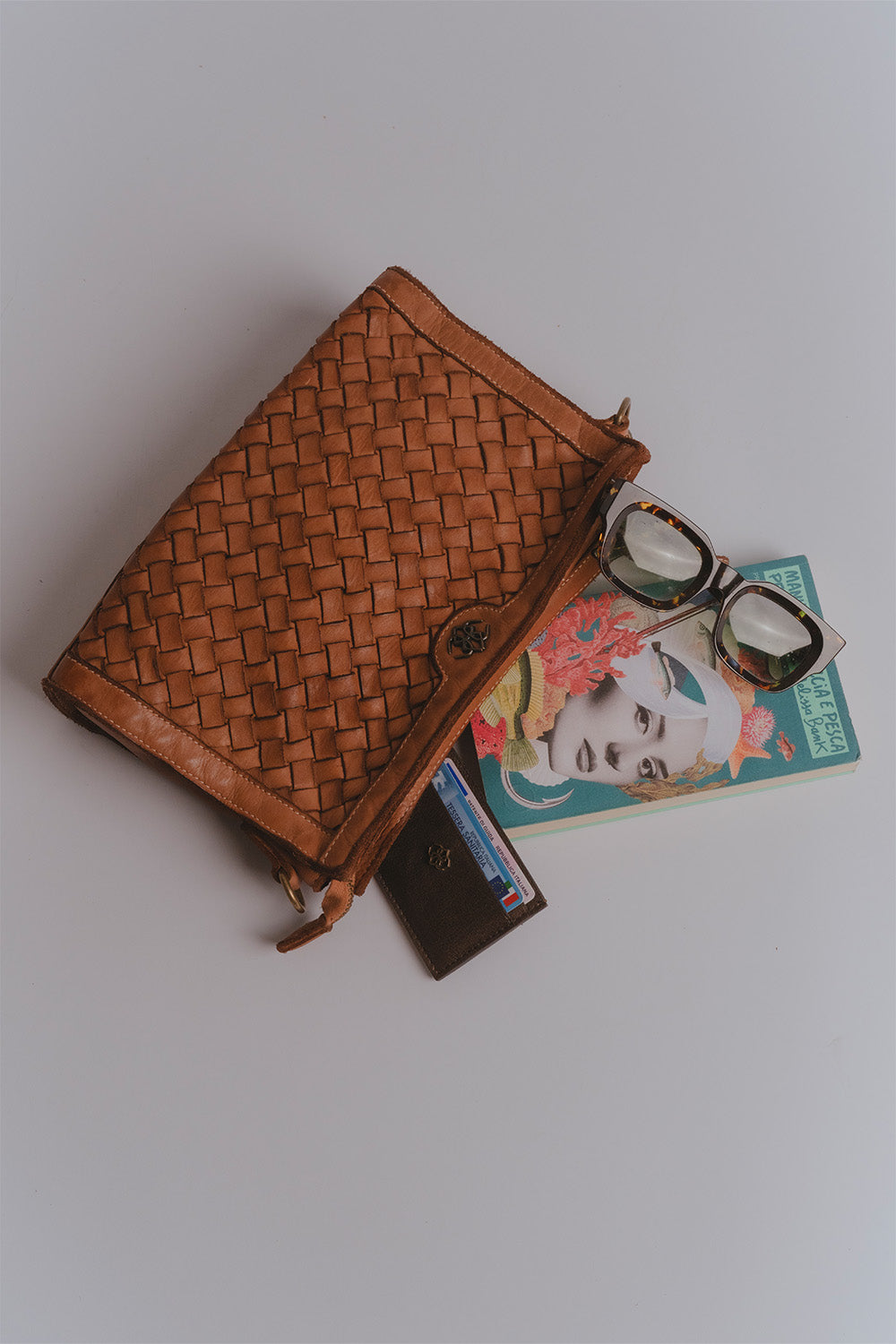 Venere Intreccio borsa 100% vera pelle Made in Italy - Barone Firenze