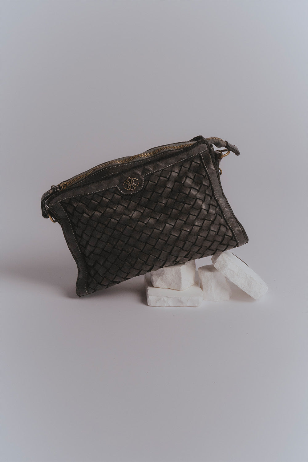 Venere Intreccio borsa 100% vera pelle Made in Italy - Barone Firenze