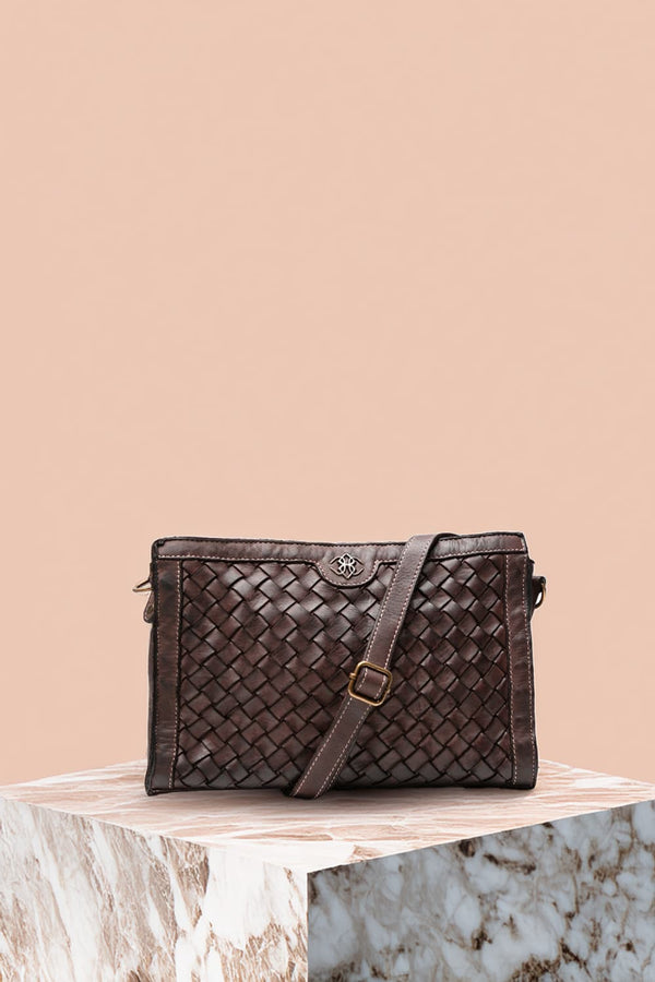 Venere Intreccio borsa 100% vera pelle Made in Italy - Barone Firenze