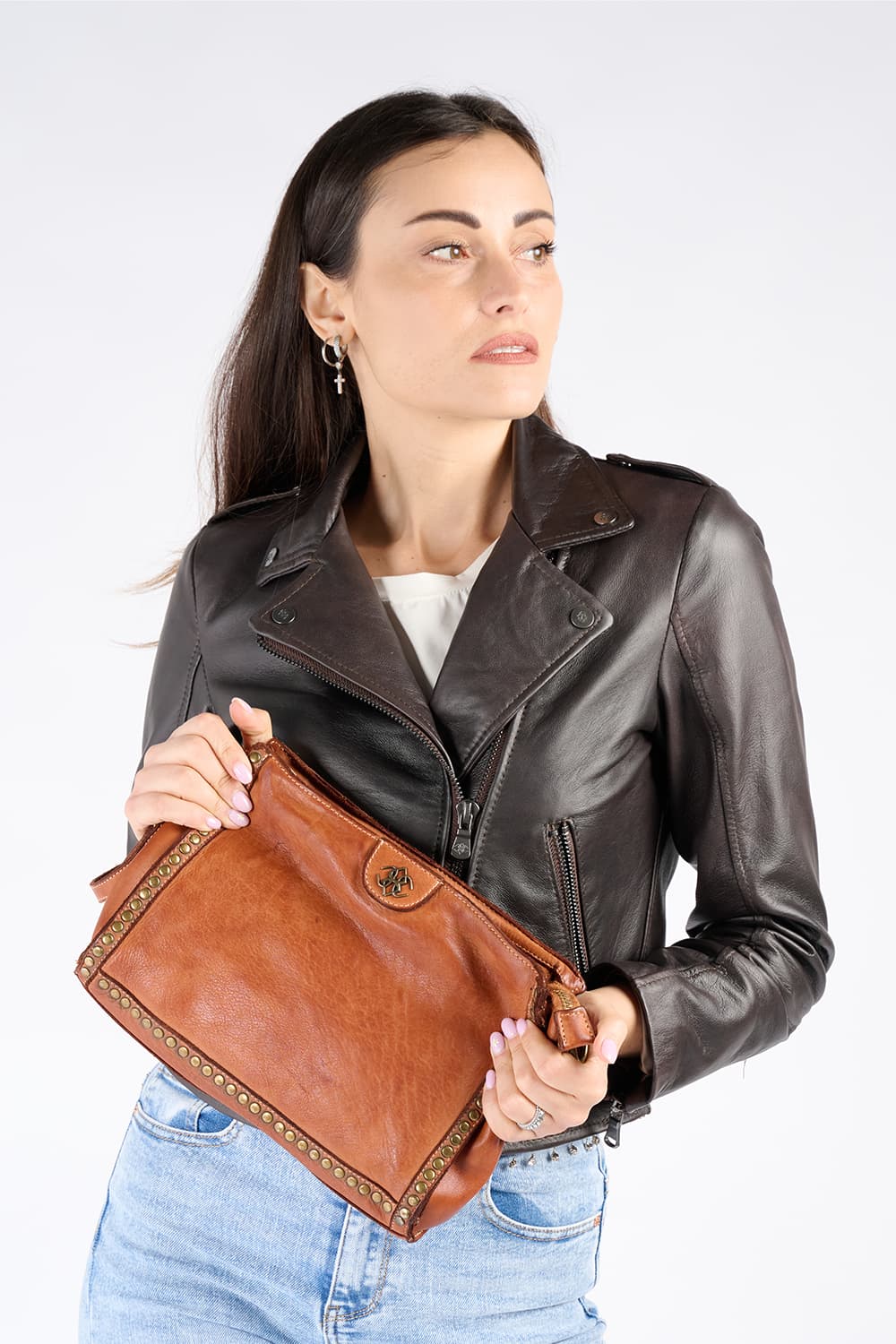 Venere borsa donna 100% vera pelle Made in Italy - Barone Firenze