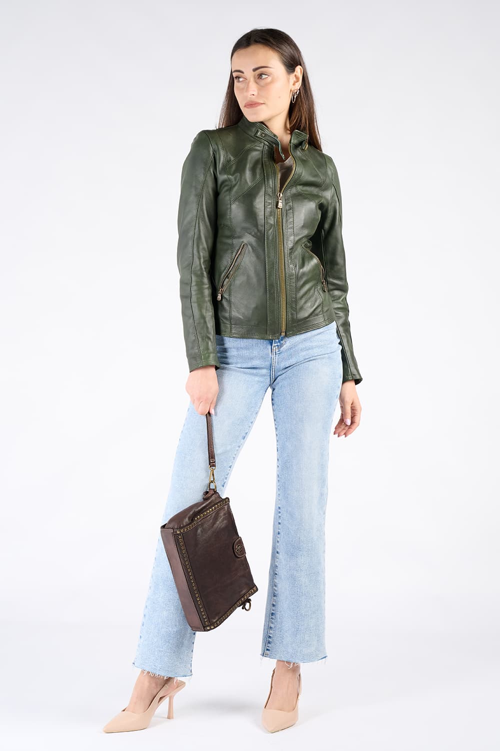 Venere borsa donna 100% vera pelle Made in Italy - Barone Firenze