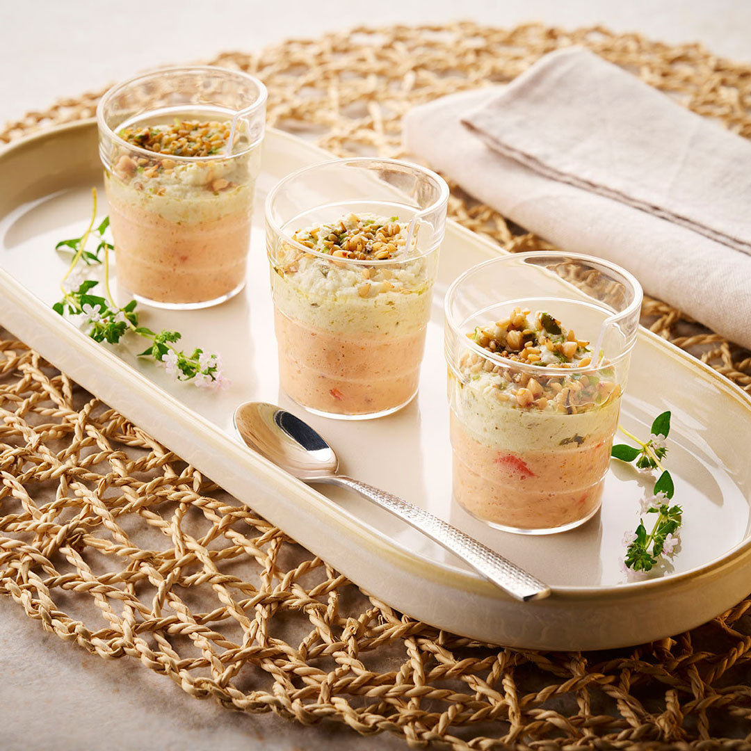 12 Salmon & Artichoke Verrines