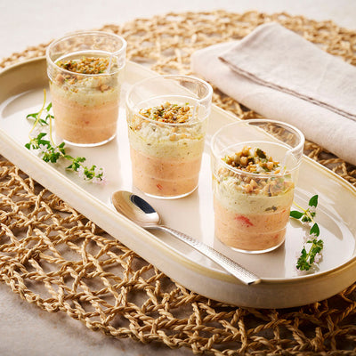 12 Salmon & Artichoke Verrines