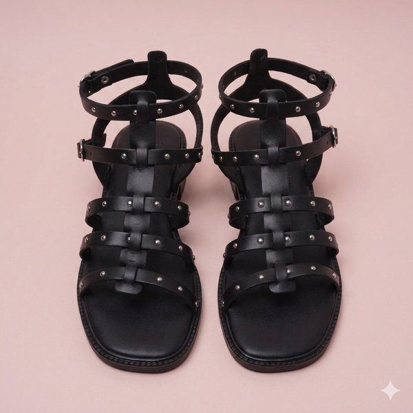 Vibia Black Sandal