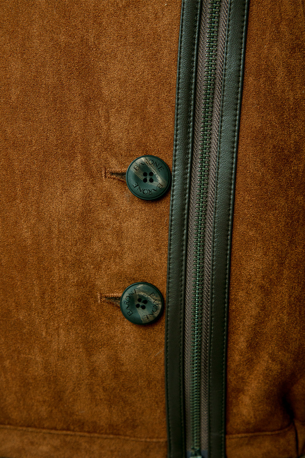 Viktoria Shearling Style Leather/Chocolate