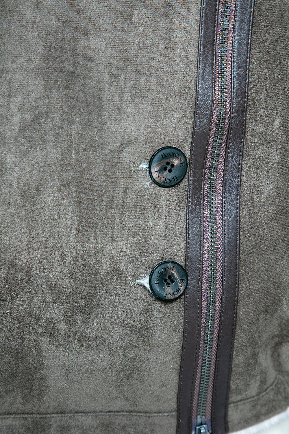 Viktoria Shearling Style Green/Grey